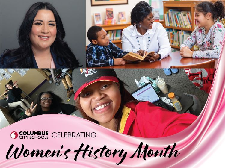 Women's History Month graphic